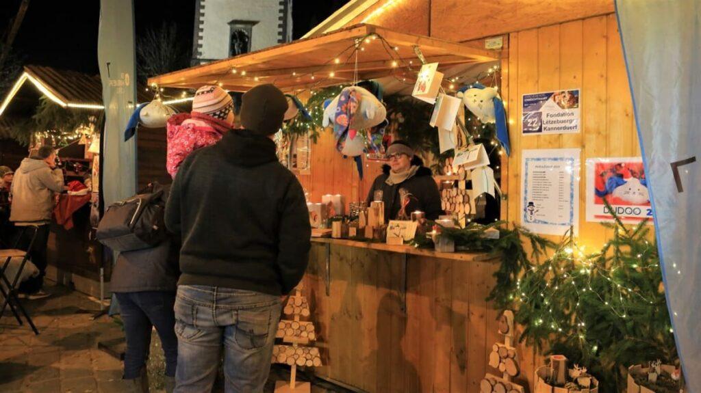 Flyer for Chrëschtmaart: Mersch Christmas market