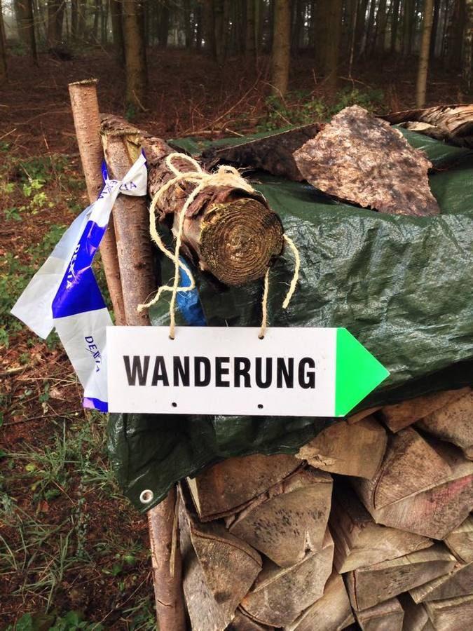 Flyer for Herbst Wanderung: free autumn walk in Medernach