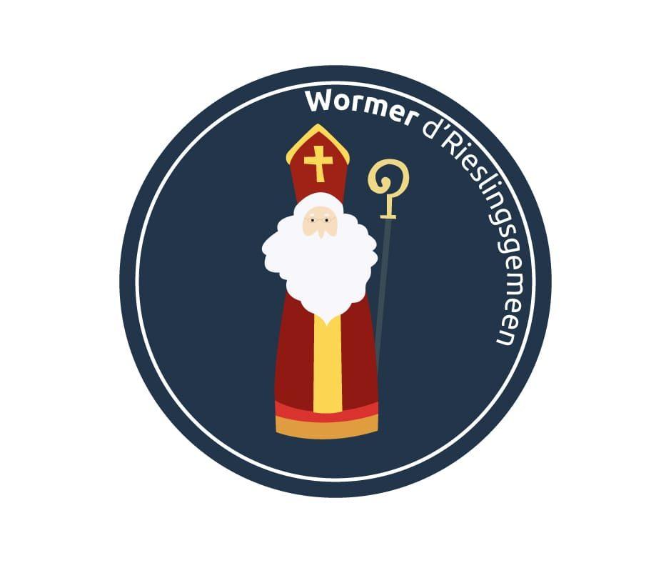 Flyer for De Kleeschen kënnt op Éinen: Saint Nicholas visits Ehnen